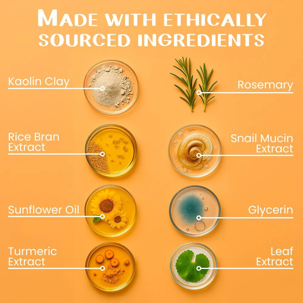 Snail & Turmeric Anti-Aging Mask